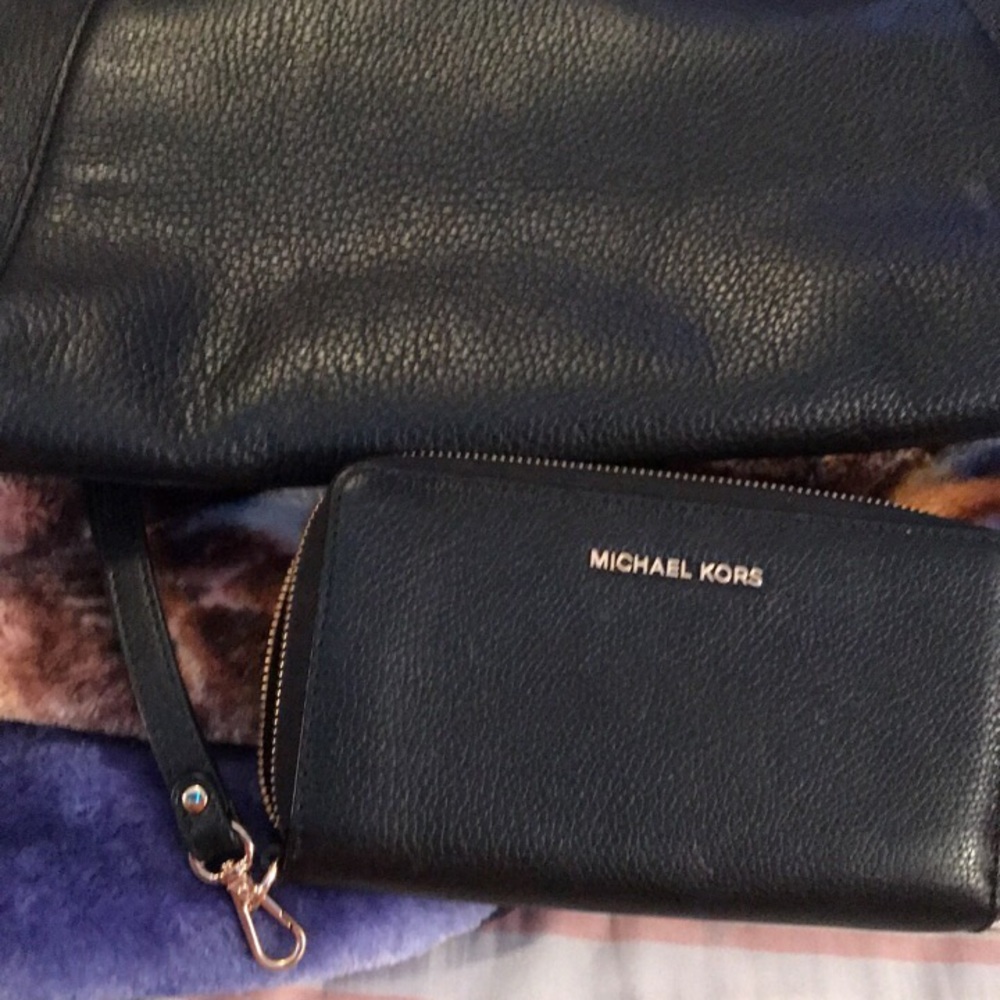 Michael Kors purse and wallet